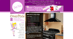 Desktop Screenshot of ovenpixie.com